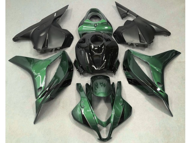 Deep Green with Black - 2009-2012 Honda CBR600RR