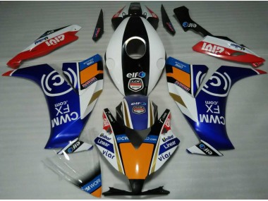 Elf Blue and Orange - 2012-2016 Honda CBR1000RR