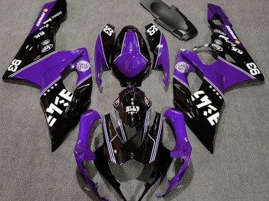 Gloss Purple and Black Custom - 2005-2006 Suzuki GSXR 1000