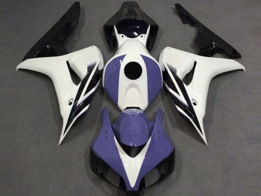 Gloss White Blue and Black - 2006-2007 Honda CBR1000RR