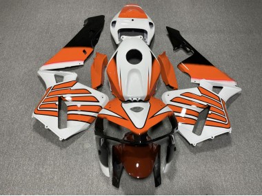 Orange and White Wings - 2005-2006 Honda CBR600RR