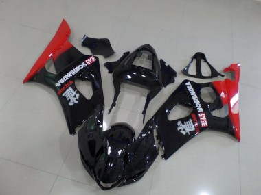 Red and Black - 2003-2004 Suzuki GSXR 1000