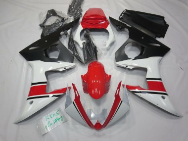 White Red and Black - 2005 Yamaha R6